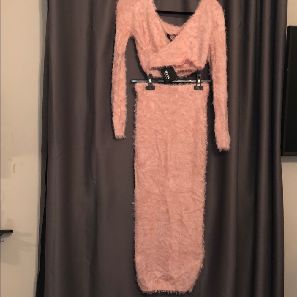 Pink F21 sweater 2 pcs set NWT